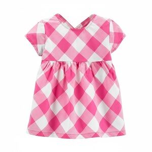 NWT Carter’s Pink Gingham Tunic Dress Size 5T